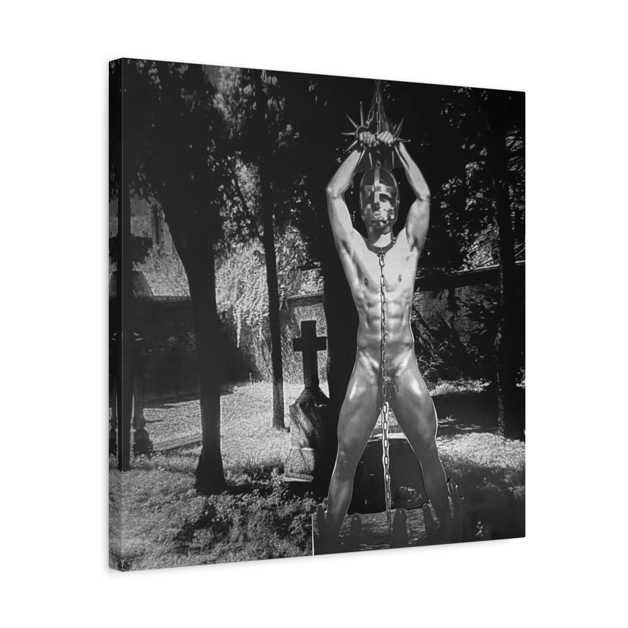 Gothic Bondage Art Matte Canvas