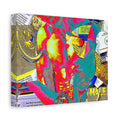 Vibrant Pop Art Gay Canvas — Matte Stretched Wall Art