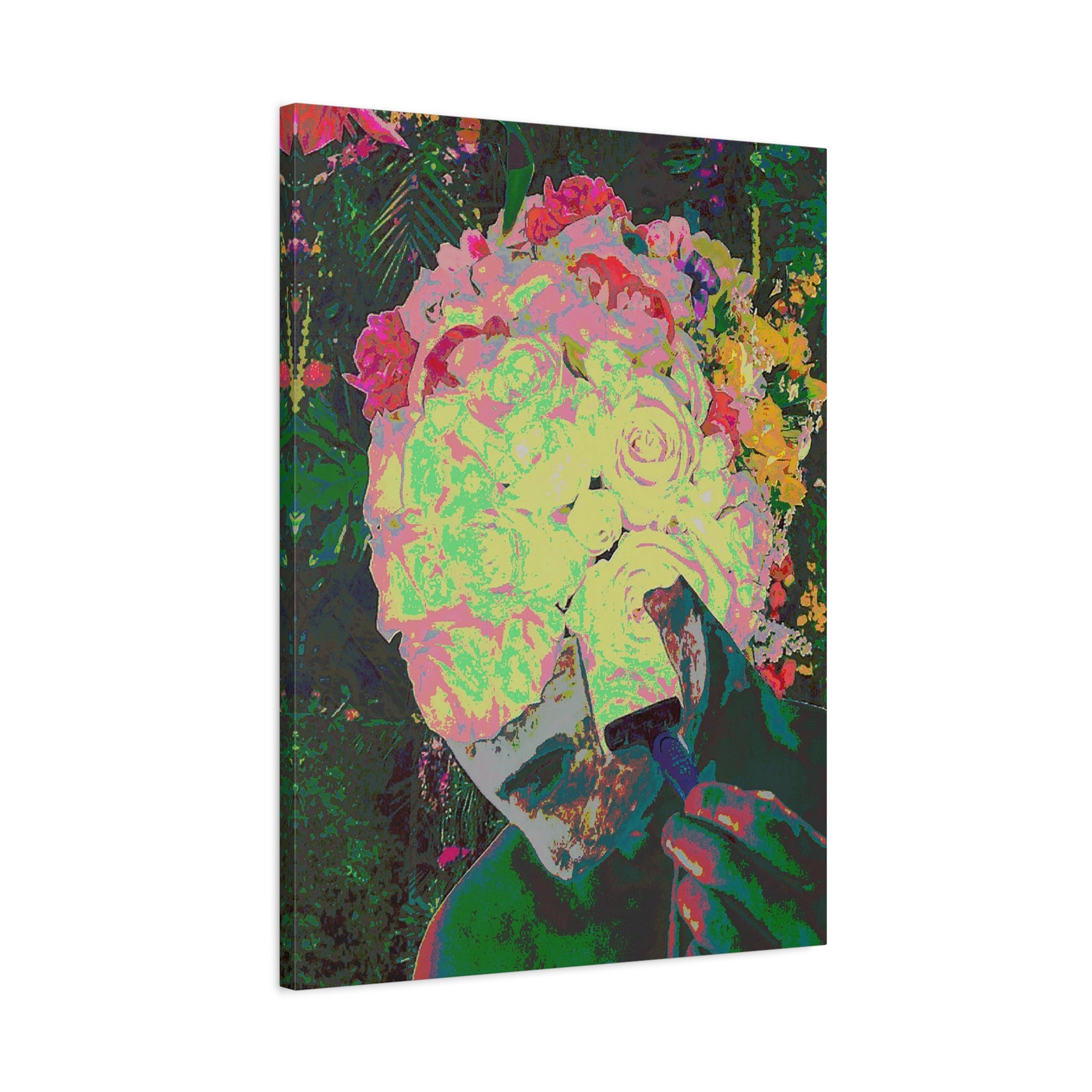 Floral  Pop Art Canvas