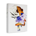 Vintage Pin-Up Ballerina Canvas Art — Matte Stretched 1.25"
