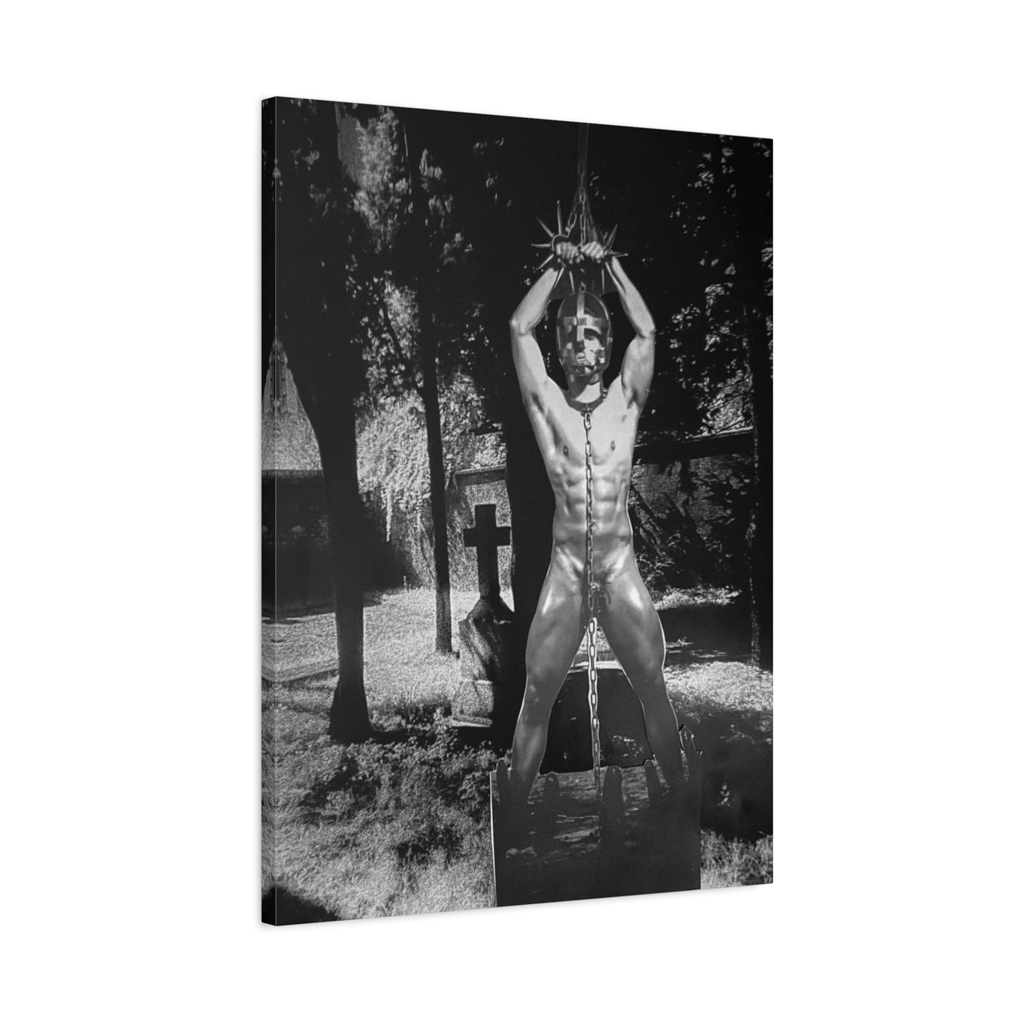 Gothic Bondage Art Matte Canvas