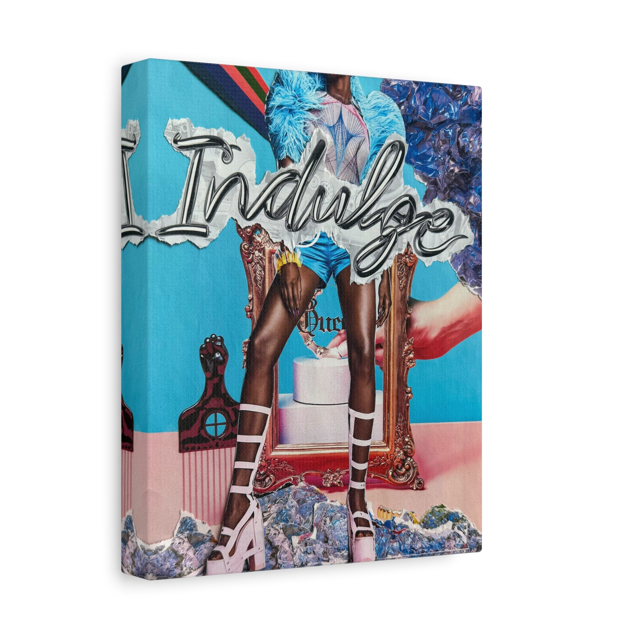 Indulge Fashion Art Canvas