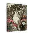 Vintage Glam Portrait Canvas