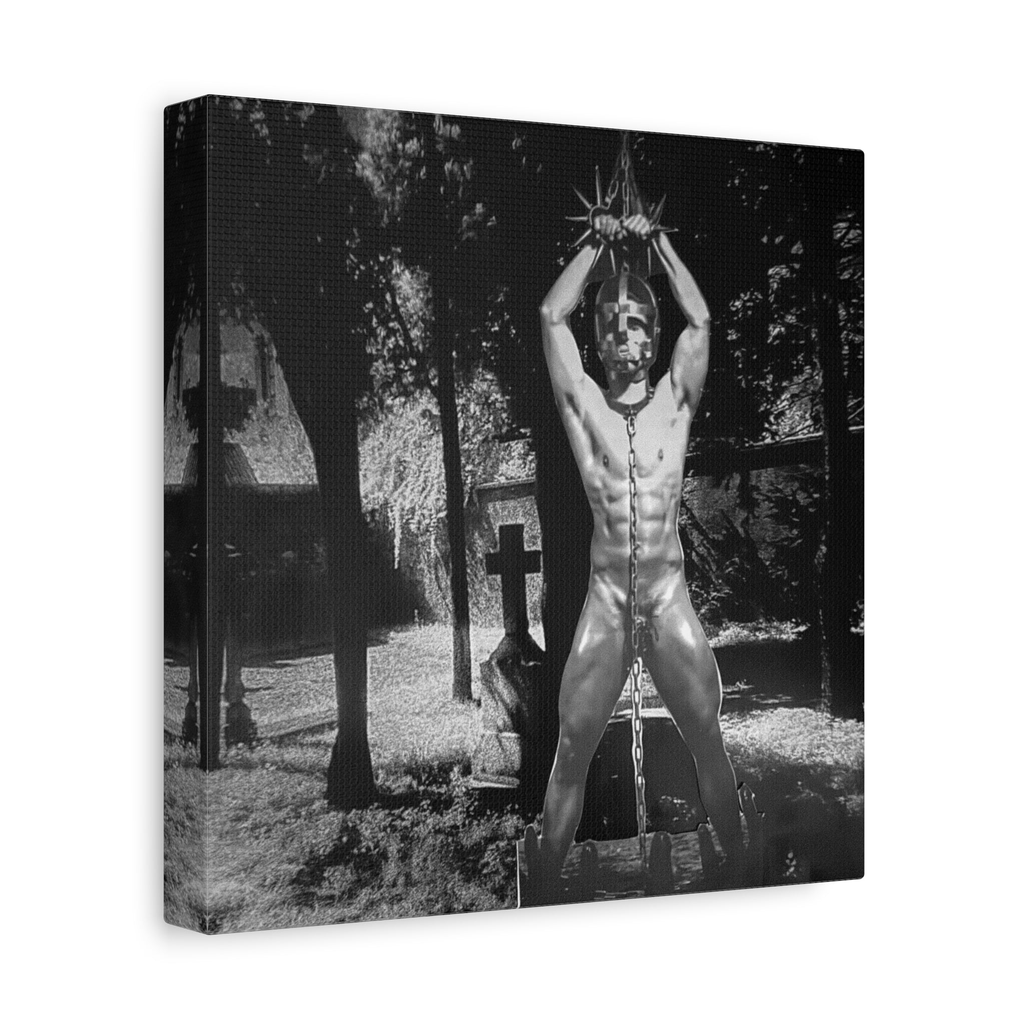 Gothic Bondage Art Matte Canvas
