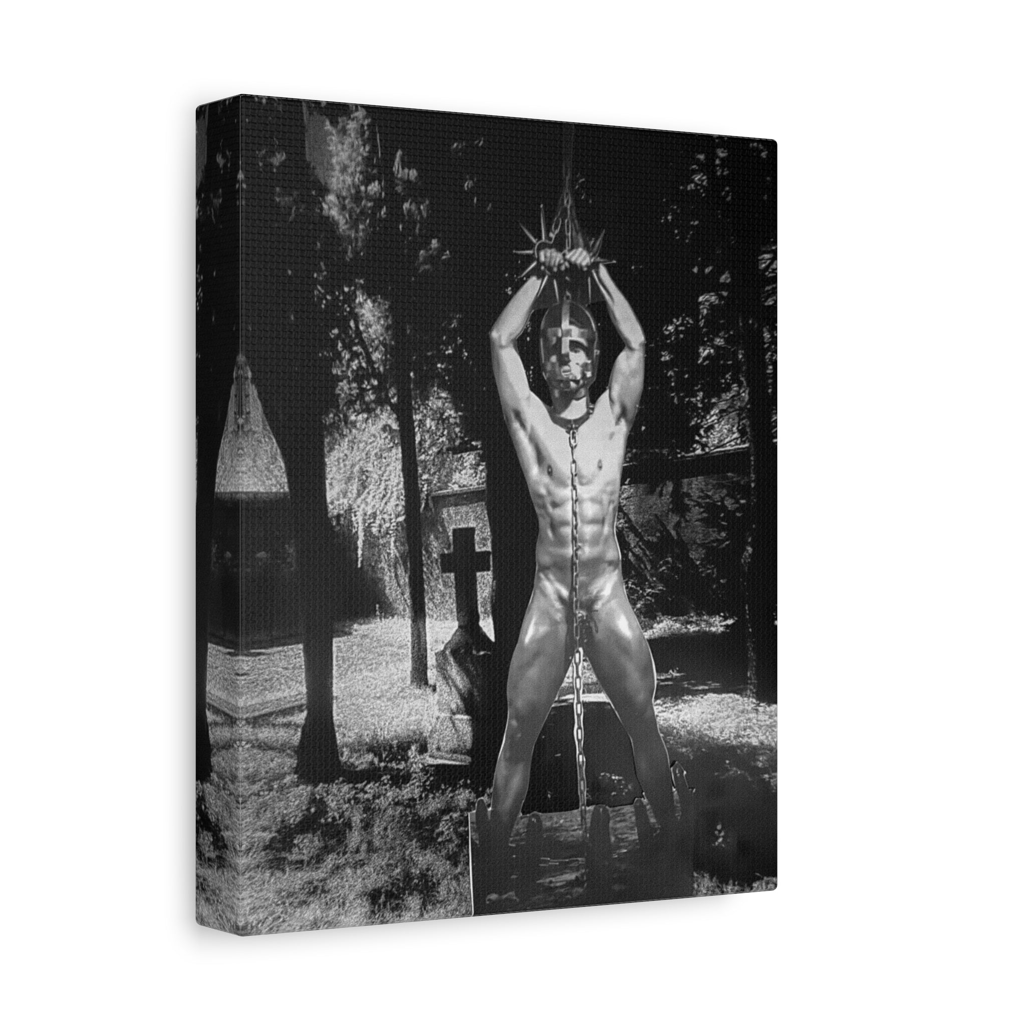 Gothic Bondage Art Matte Canvas
