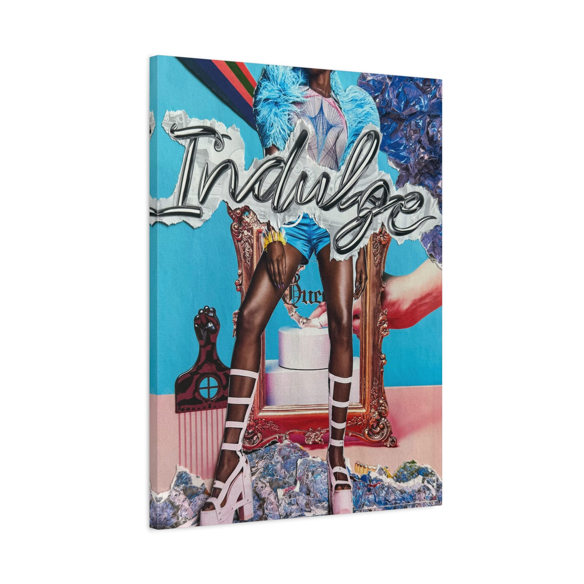 Indulge Fashion Art Canvas
