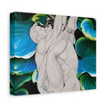 Romantic Kiss Matte Canvas Wall Art