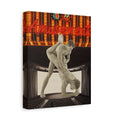 Amusement Vintage Wrestling Matte Canvas