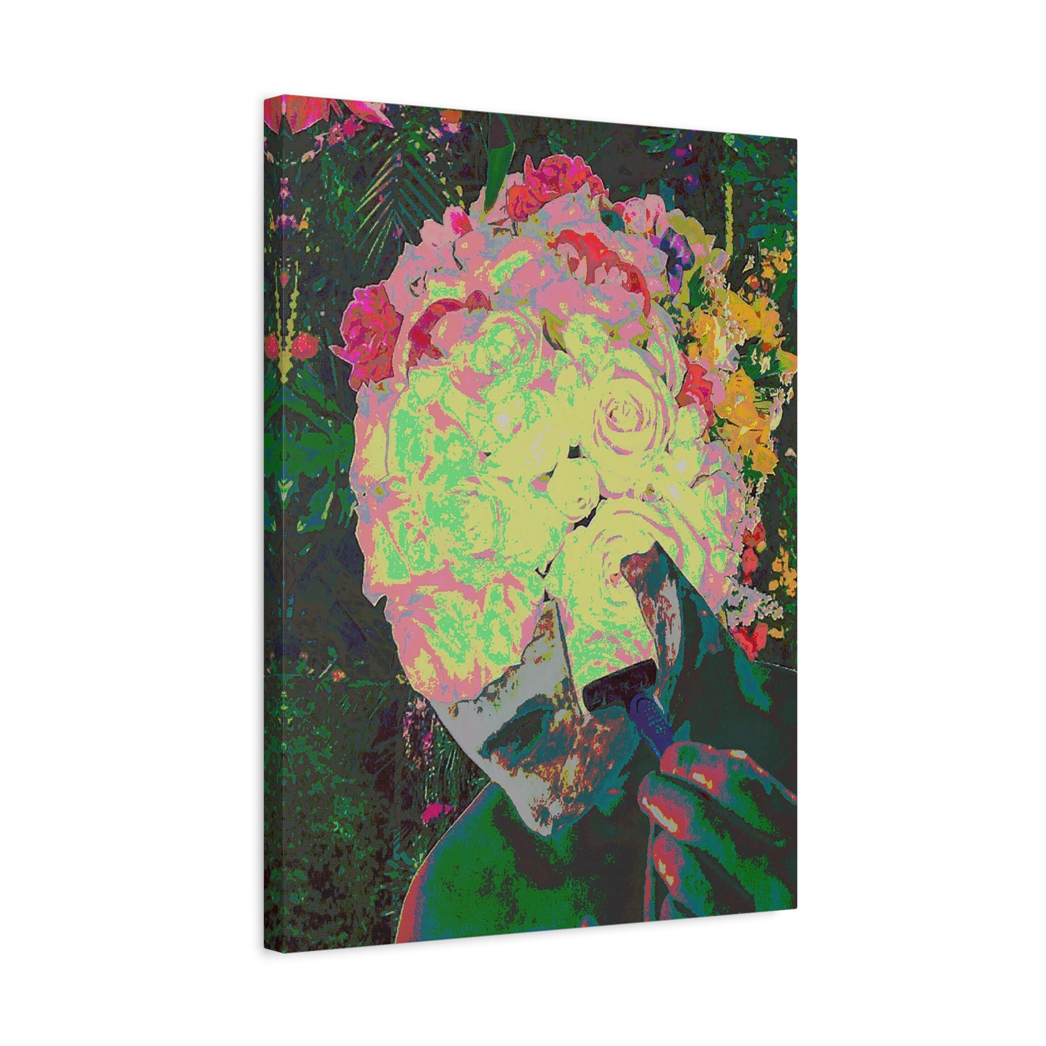 Floral  Pop Art Canvas