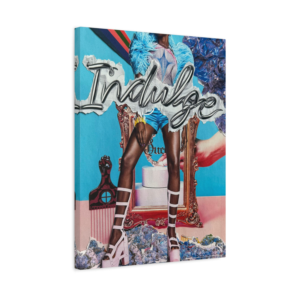 Indulge Fashion Art Canvas