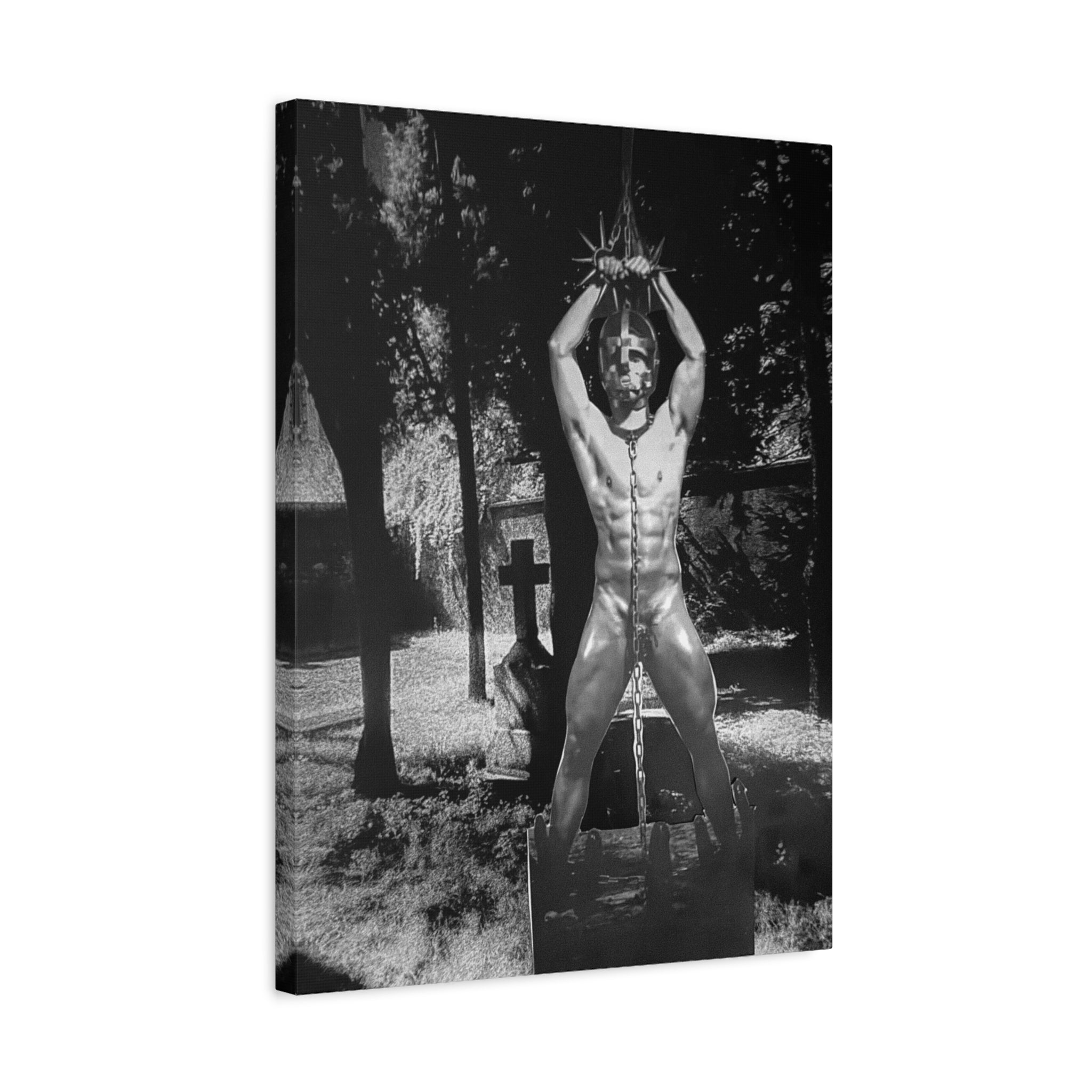 Gothic Bondage Art Matte Canvas