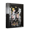 Surreal Pop Art Canvas Print — Nude Figure & Dreamscape Window