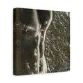 Abstract Metallic Torso Canvas